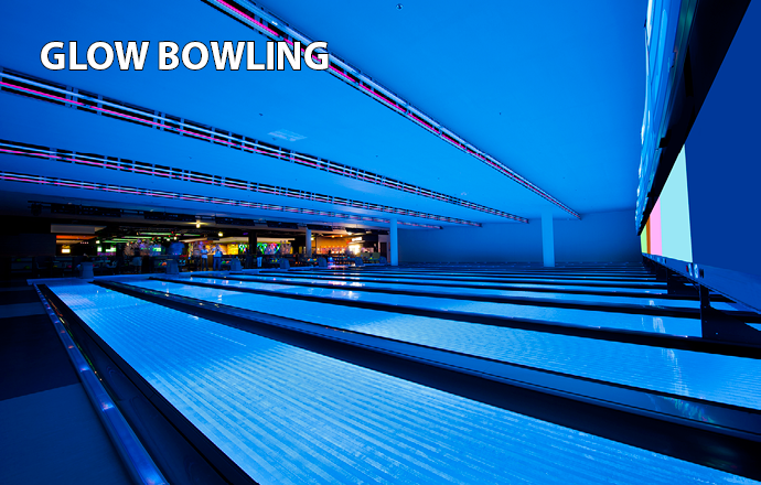 Glow Bowling lane —— Glow In Dark For Fashion Bowling Club